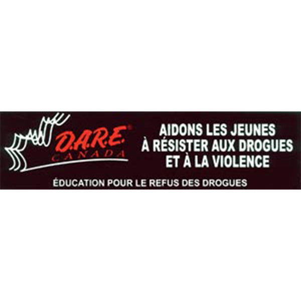 French DARE Bumper Sticker DARECATALOG