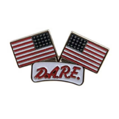 Dual Flag Pin