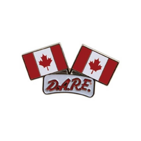 Canadian Dual Flag Pin