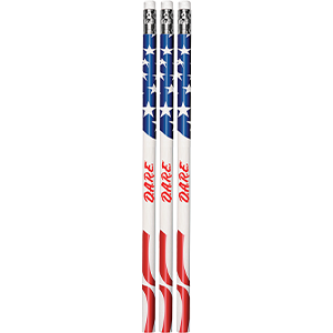 Patriotic Foil Pencil