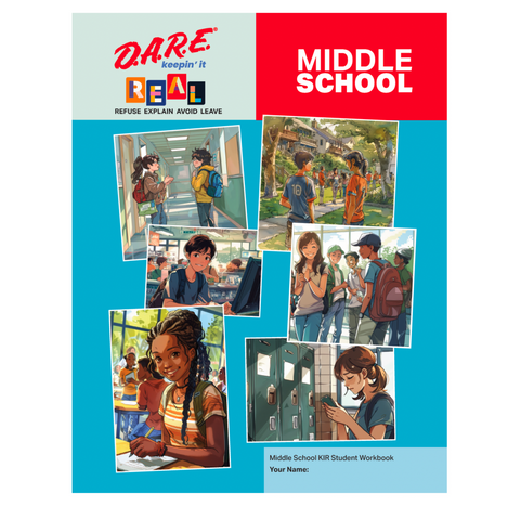 (NEW VERSION) English Middle School Keepin' It Real Workbooks