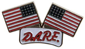 Dual Flag Pin