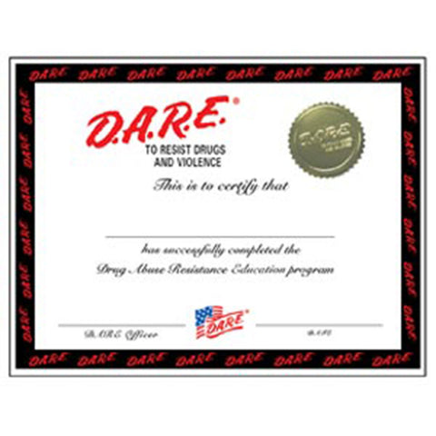 Graduation Certificate Black