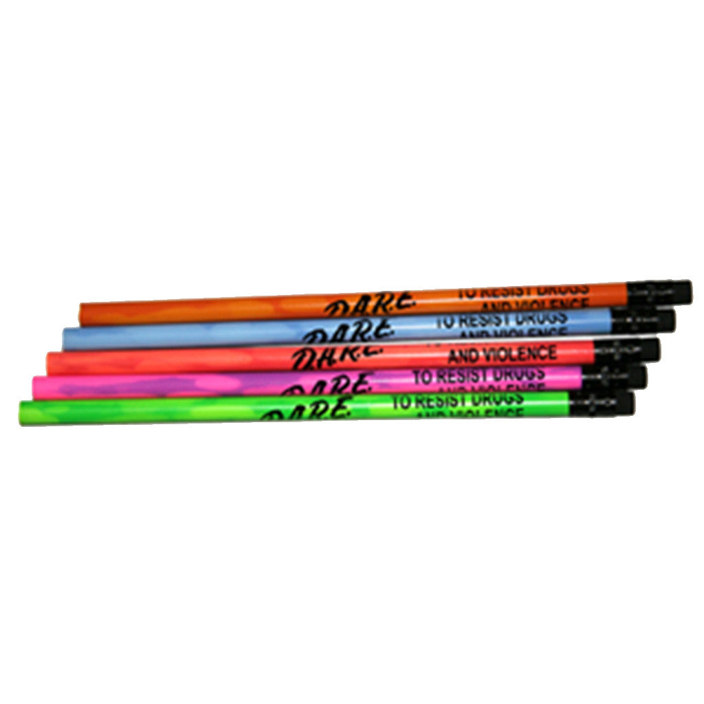Proud To Be Drug Free/Star Design Mood Color Changing Pencil